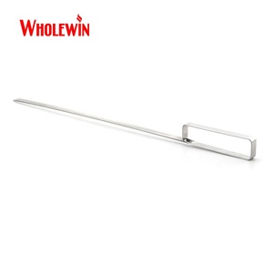 Phổ biến thép không gỉ <span class=keywords><strong>BBQ</strong></span> xiên Brazil <span class=keywords><strong>BBQ</strong></span> kabob xiên với cơ thể khó khăn cho nướng - Product Image 3