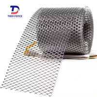 Protection de gouttière en maille anti-feuilles, Protection de gouttière en maille pour toit, Protection de gouttière en aluminium