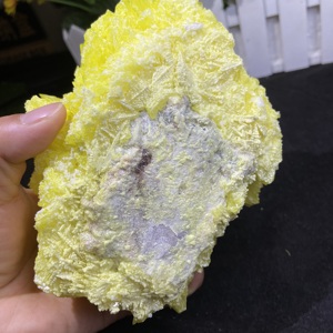 Spécimen de groupe de cristal de roche minéral de quartz de cristaux jaunes naturels grappe de minerai de <span class=keywords><strong>soufre</strong></span> pour la décoration - Product Image 3