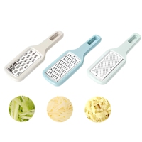 3 types de râpes plates manuelles en acier inoxydable, râpe à légumes et à fromage, outil manuel pour râper le gingembre, l'ail et les fruits