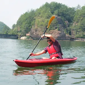 SEAFLO Oem Color Sea Ocean Plastic Cheap Sit In Kayak 1 Person Matcha Green Single Kayaks For Sale With Kayak Accessory Option