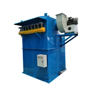 Sistema de colector de polvo de extractor industrial de descarga de cenizas automático para trabajos de carpintería