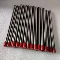 Électrode en tungstène au cérium WC20 pour un démarrage facile de l'arc, idéale pour les équipements de soudage TIG de précision à faible courant, accessoires.