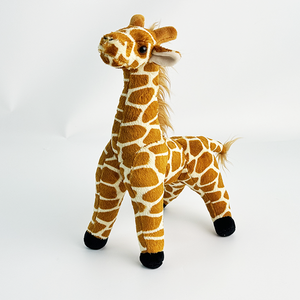 Affascinante e realistico giraffa peluche adorabile animale di pezza regalo perfetto per bambini peluche morbido e tenero - Product Image 1
