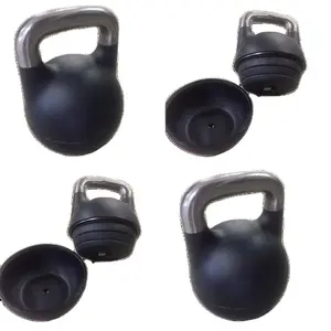 Fournitures d'usine d'équipement de fitness de gymnastique de chine, kettlebell de compétition réglable