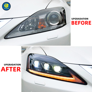 YU GUANG para <span class=keywords><strong>Lexus</strong></span> IS 250 IS 350 ISF IS 250 <span class=keywords><strong>220D</strong></span> 2006 -2012 faros delanteros secuenciales accesorios de coche faro delantero LED completo - Product Image 2