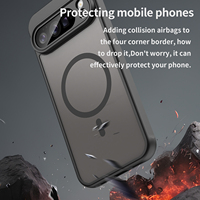 Coque Téléphone Magnétique pour Pixel 10 Pro Antichoc Résistante aux Chutes PC TPU Toucher Peau Étui Mat pour Google Pixel 9 10 Pro XL