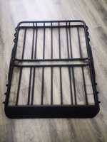 Porte-bagages universel en acier de haute qualité pour toit, capacité 220 lb, élégant, monté sur le toit, YH-E-002, robuste, noir