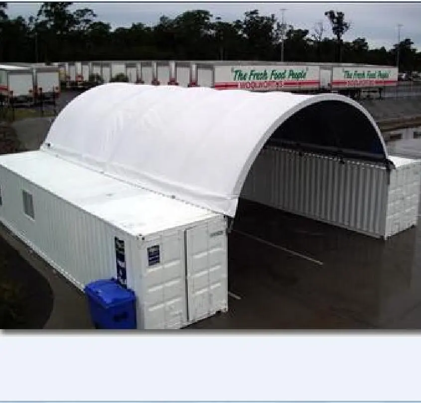 PVC steel frame yurt tent for Containers