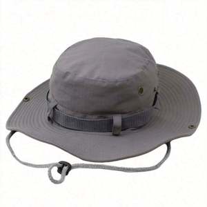 Chapeau de pêcheur uni personnalisé avec logo, idéal pour l'escalade, la pêche, le safari, les voyages, le cyclisme, unisexe, toutes saisons, protection solaire - Product Image 3