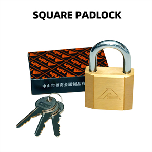 Candado Cuadrado de Latón Antirrobo Portátil de Alta Calidad con Doble Bloqueo de Palanca, Juego de 3 Piezas - Precio Mayorista, Producto de Primera Categoría - Product Image 6