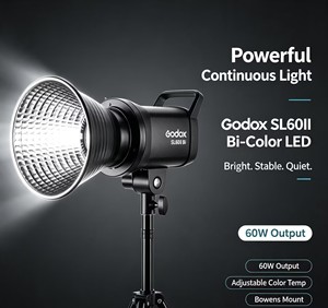 Lampe COB pour photographie SL60IID/SL60IIBi, studio vidéo, <span class=keywords><strong>film</strong></span>, prise de vue photo, smartphone, caméra, beauté, diffusion en direct, lumière LED - Product Image 5