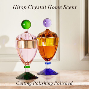 Encensoir en cristal personnalisé, porte-bougie votif pour la décoration de la maison, pour Noël, Pâques, anniversaire, prix raisonnable de <span class=keywords><strong>Hitop</strong></span> - Product Image 4