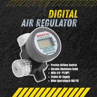 Régulateur de pression d'air numérique de qualité supérieure 120 PSI Contrôleur de débit d'air pour pistolets à peinture