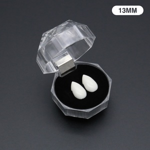 Dents de vampire, crocs, décorations d'Halloween, accessoires de fête, cosplay, mascarade, dents de <span class=keywords><strong>loup</strong></span>, dents de sorcière - Product Image 2