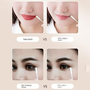 ปลาย100% ้ำมันมะกอก50% คอตตอนแท้แบบติดที่นุ่มละมุนบนใบหน้าอุปกรณ์แต่งหน้าและความงาม - Product Image 4