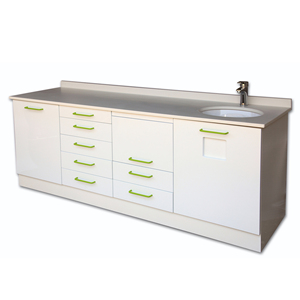 Mobile per Studio Dentistico Personalizzato con Design Gratuito, Materiale in Marmo, Lavabo in Ceramica, Arredamento per Clinica Odontoiatrica - Product Image 4