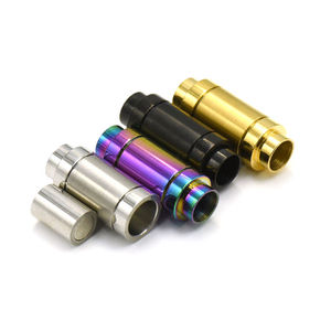 Khóa cài thời trang bằng thép không gỉ, móc nối, khóa từ tính cho vòng tay da, khóa tròn cho vòng tay trang sức - Product Image 3