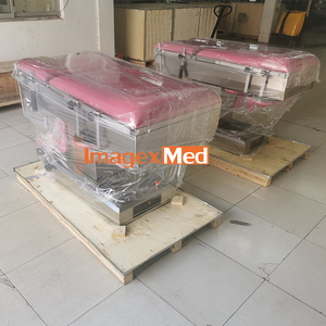 Mesa de parto eléctrica de cama obstétrica eléctrica médica con tablero de pierna deslizante para uso en ginecología - Product Image 2