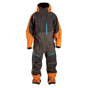 Hot Selling Winter High-Quality Waterproof Breathable One Piece Ski Suit Ski Snowboard Wear Jumpsuit Custom Logo