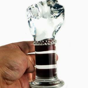 Girlspower Plug <span class=keywords><strong>anal</strong></span> transparent en verre borosilicate de haute qualité avec <span class=keywords><strong>gode</strong></span> pour femmes, jouet sexuel pour adultes, modèle GPA7879 - Product Image 4