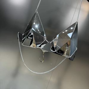 2026 Boutique Trendy Party Club <strong>Shiny</strong> Luxury Ladies Chains Women's <strong>Tops</strong> - Product Image 3