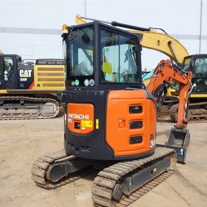Excavatrice d'occasion en bon état HITACHI ZX30U mini-pelle sur chenilles à queue zéro ZX35US ZX75US ZX75 ZX70 ZX60 en vente bon marché - Product Image 2