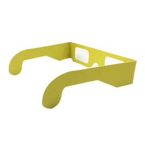 نظارات شبك ثلاثية الأبعاد بضوء حلزوني من الورق, للرحلات والمهرجانات - Product Image 3