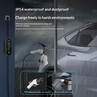 Chargeur EV portable personnalisé GBT Type3.3KW 3.5 KW AC pour usage domestique certifié CE avec garantie de 2 ans