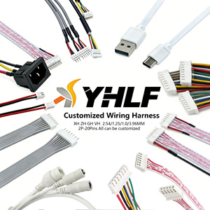 Разъемы JST SH GH ZH PH XH MOLEX Dupont SUR с шагом 0.8, 1.0, 1.25, 1.5, 2.0, 2.54 мм, 1-контактные, 2-контактные, 3-контактные, 4-контактные, 5-контактные, 6-контактные, 7-контактные, 8-контактные, 40-контактные, с проводом UL2468 - Product Image 1