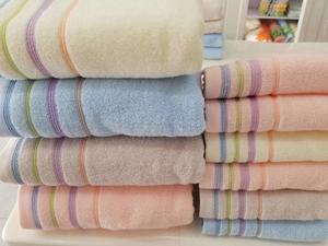 100% cotton terry <span class=keywords><strong>Dobby</strong></span> rắn màu đồng bằng nhuộm khăn nhà - Product Image 5