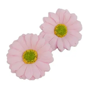 חם למכור זר אריזת מתנה קישוטי ריחני פרחים מלאכותיים חמניות חרצית סבון פרח