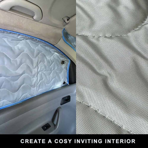 Ánh sáng mặt trời gấp 4 lớp Sun <span class=keywords><strong>Shade</strong></span> xe phía trước kính chắn gió Shades cho Mercedes Sprinter 2006 - 2014 - Product Image 5