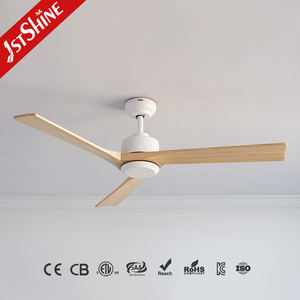 Ventilateur <span class=keywords><strong>de</strong></span> plafond 1stshine 52 pouces, pales en <span class=keywords><strong>bois</strong></span>, économie d'énergie, réglable, 6 vitesses, vent doux, ventilateur <span class=keywords><strong>de</strong></span> plafond intelligent avec télécommande - Product Image 2