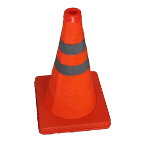 Retractable Safety Cone / Collapsible Cone / Collapsible Traffic Cones and Safety Light