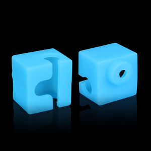 3DSWAY ANYCUBIC I3 Mega/Chiron <strong>Heater</strong> <strong>Block</strong> E3D V5 Hotend Extruder Heating Aluminum <strong>Block</strong> Silicone <strong>Socks</strong> for <strong>3D</strong> <strong>Printer</strong> Parts - Product Image 5