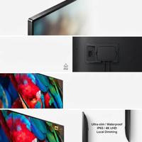 Televisor Inteligente UHD 4K para Exteriores de 65, 75 y 86 Pulgadas, 3000nits de Alto Brillo, Pantalla LCD Legible Bajo la Luz Solar, Resistente al Agua IP65, Grado Comercial