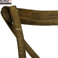 En bois massif X Retour Chaise Rustique Chaises De Mariage