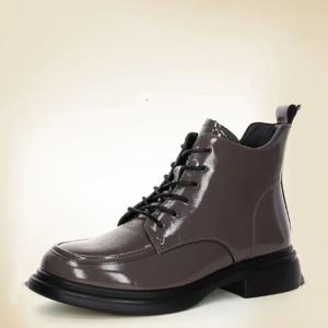 Directo DE FÁBRICA DE China, zapatos formales de cuero genuino, botas tácticas de charol brillante de microfibra - Product Image 2