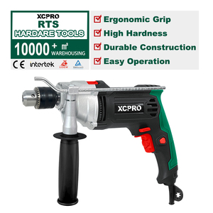 Perceuse à percussion professionnelle puissante 1100W 13 mm, <span class=keywords><strong>marteau</strong></span> perforateur à vitesse variable pour la construction et les travaux lourds - Product Image 1