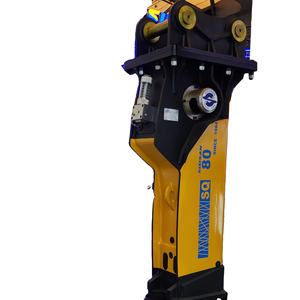 Para SQ80: Nuevo martillo hidráulico para construcción, componentes principales, cuerpo del motor, martillo para excavadoras de 18-26 toneladas para minería. - Product Image 2