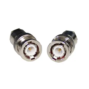 Topklasse BNC-J1.5 Coax Connector Mannelijke Jack Bnc Connector Voor Rg174 Kabel Montage