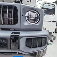Nouveau kit de pare-chocs automobile de haute qualité style AMG pour Mercedes-Benz Classe G G500/G350 2025, avec accessoires d'échappement et ailes avant/arrière