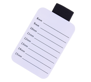 Palette d'extensions de cils en acrylique 36 lignes, faux cils avec ceinture, colle adhésive, support en céramique, outils pour Extensions - Product Image 5