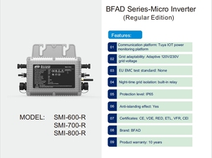 <span class=keywords><strong>2025</strong></span> Sản phẩm mới microinverter năng lượng mặt trời hệ thống điện 600 <span class=keywords><strong>Watt</strong></span> chúng tôi phiên bản Micro năng lượng mặt trời biến tần - Product Image 2