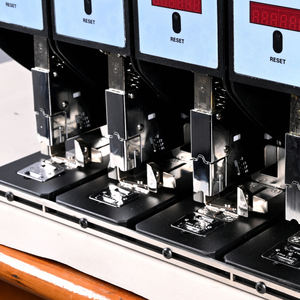 하이 퀄리티 20mm 두꺼운 재료 단일/이중/트리플/쿼드 헤드 산업용 바인딩 헤비 듀티 60W 전기 스테이플러 - Product Image 2