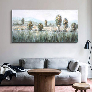 EAGLEGIFTS-Decoración de pared <span class=keywords><strong>para</strong></span> el hogar, Hotel, cafetería, paisaje colgante, arte de pared de lujo abstracto de oro, árbol marrón, imágenes de bosque <span class=keywords><strong>para</strong></span> <span class=keywords><strong>sala</strong></span> de estar - Product Image 1