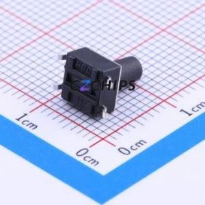 K2-6639SP-K4SC-04 Tactile Switch SMD-4P,6x6mm Switch Single Pole Single Throw Round Button 2.5N Vertical Mount - Product Image 2