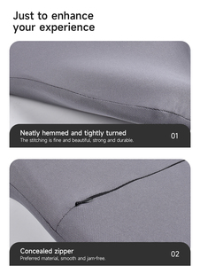 Siège de voiture ergonomique chaise de bureau gel de refroidissement mousse à mémoire coussin de soutien lombaire oreiller dorsal orthopédique <span class=keywords><strong>pour</strong></span> le bas du dos - Product Image 4