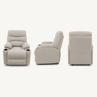 Fauteuil inclinable manuel réglable, chaise longue individuelle pour home cinéma, canapé de sol inclinable pour salon et chambre à coucher